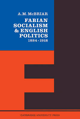 Fabian Socialism McBriar Paperback Cambridge University Press 9780521093514