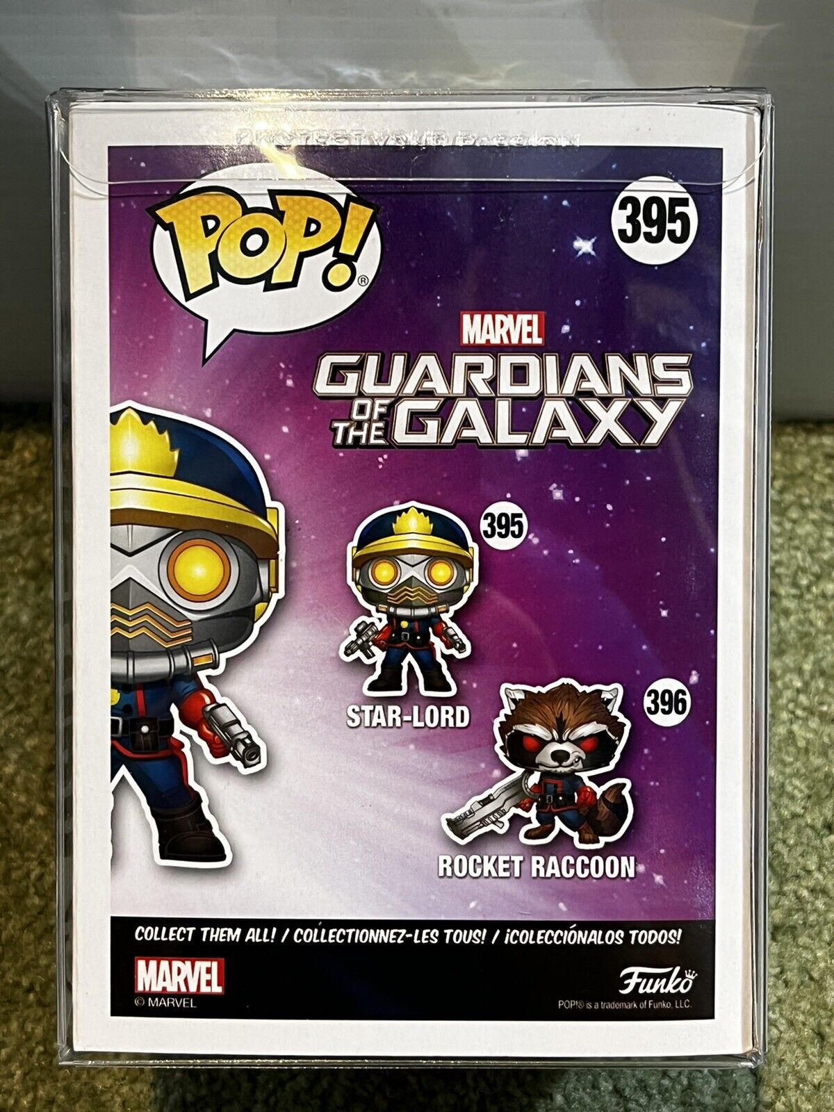 Funko Marvel Guardians of the Galaxy POP Marvel Star-Lord Exclusive Vinyl  Bobble Head 395 Classic Comic Version - ToyWiz