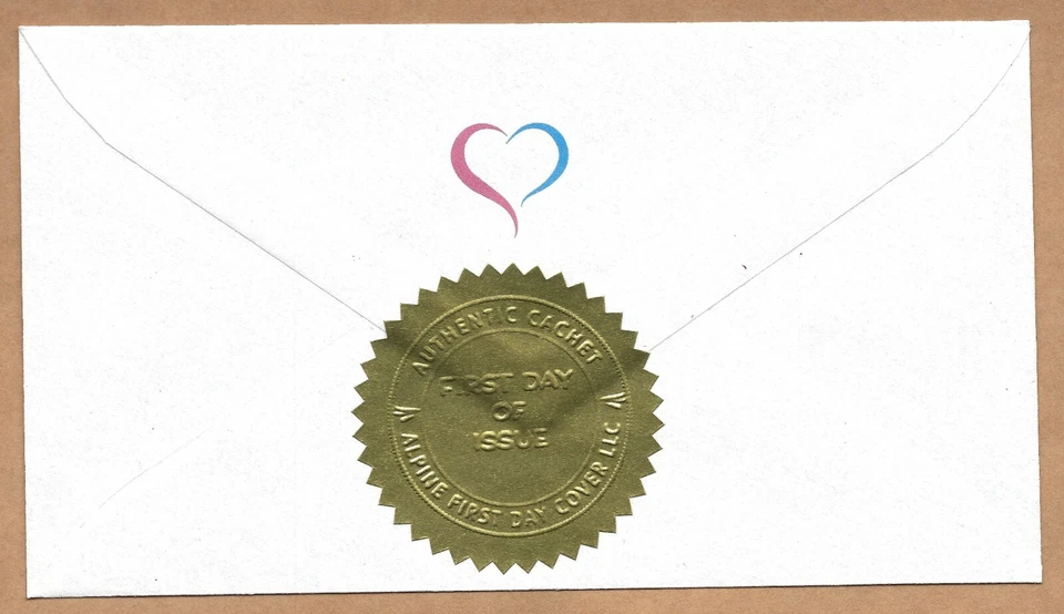 Love 2022 Red: Digital Color - First Day of Issue - Image 2 of 2