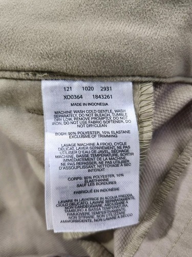 Columbia Wildsee Pants Mens 40W x 34L Beige Khaki Omni-Shield Hiking Travel XL - Picture 5 of 14