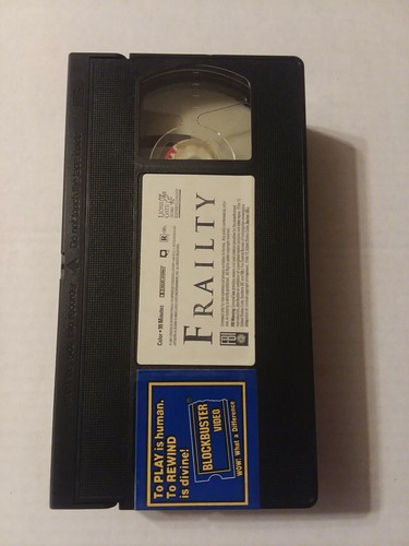 Frailty (VHS, 2002)Horror - 第 6/6 張圖片