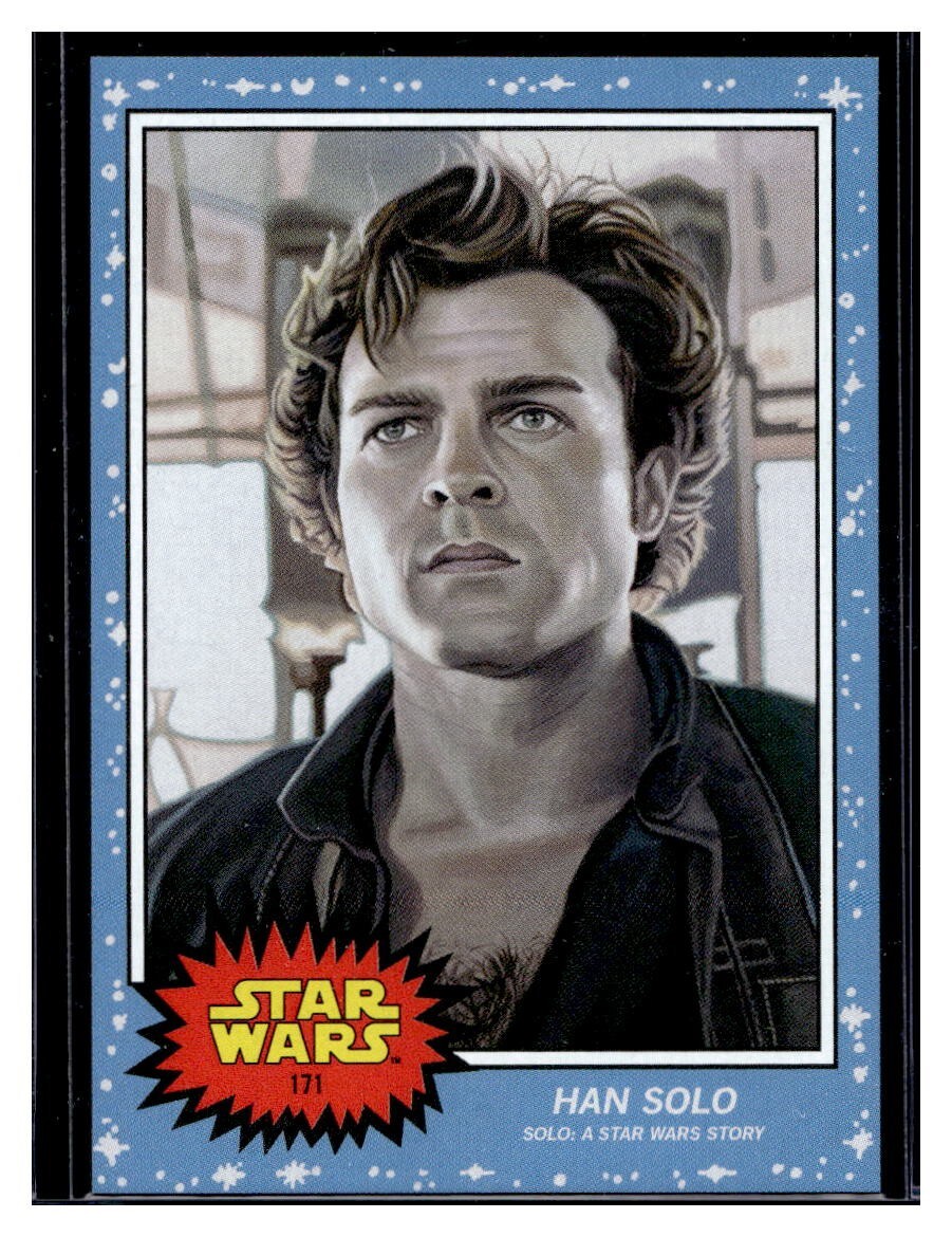 2021 Topps Star Wars Living Set #171 Han Solo SP Card Solo A Star Wars Story