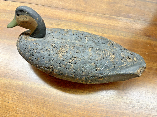 LLBean Black Duck Cork Decoy Vintage #2
