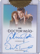 2024 Doctor Who Series 5 - 7 6-Case INCENTIVE  Dual Autograph Tennant & Tate