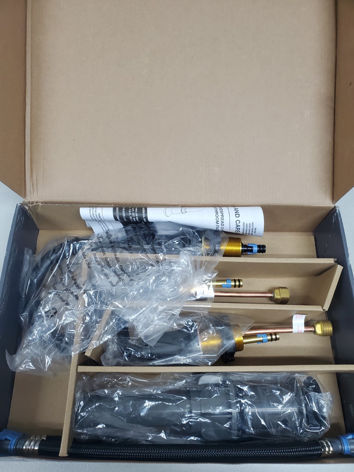 Glacier Bay Oswell Widespread Bathroom Faucet Matte Black 1005 129 779