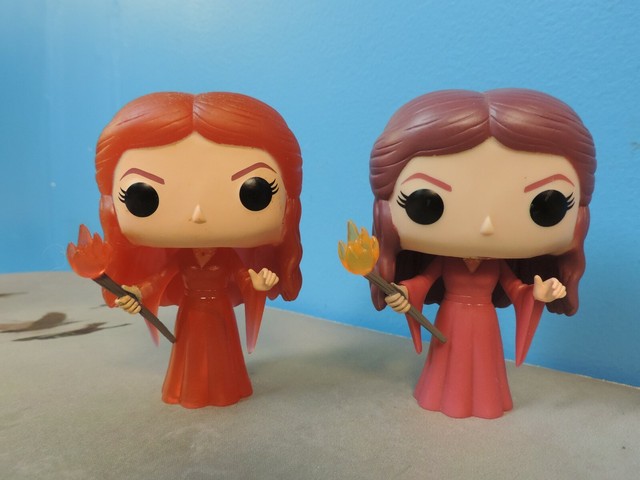 Funko Pop Game of Thrones Loose Lot of 2 Different Melisandre Figures | eBay
