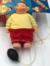 Vintage Lunatic Collector's Novelty Gag Gift Toy for Car Window/Desk Top