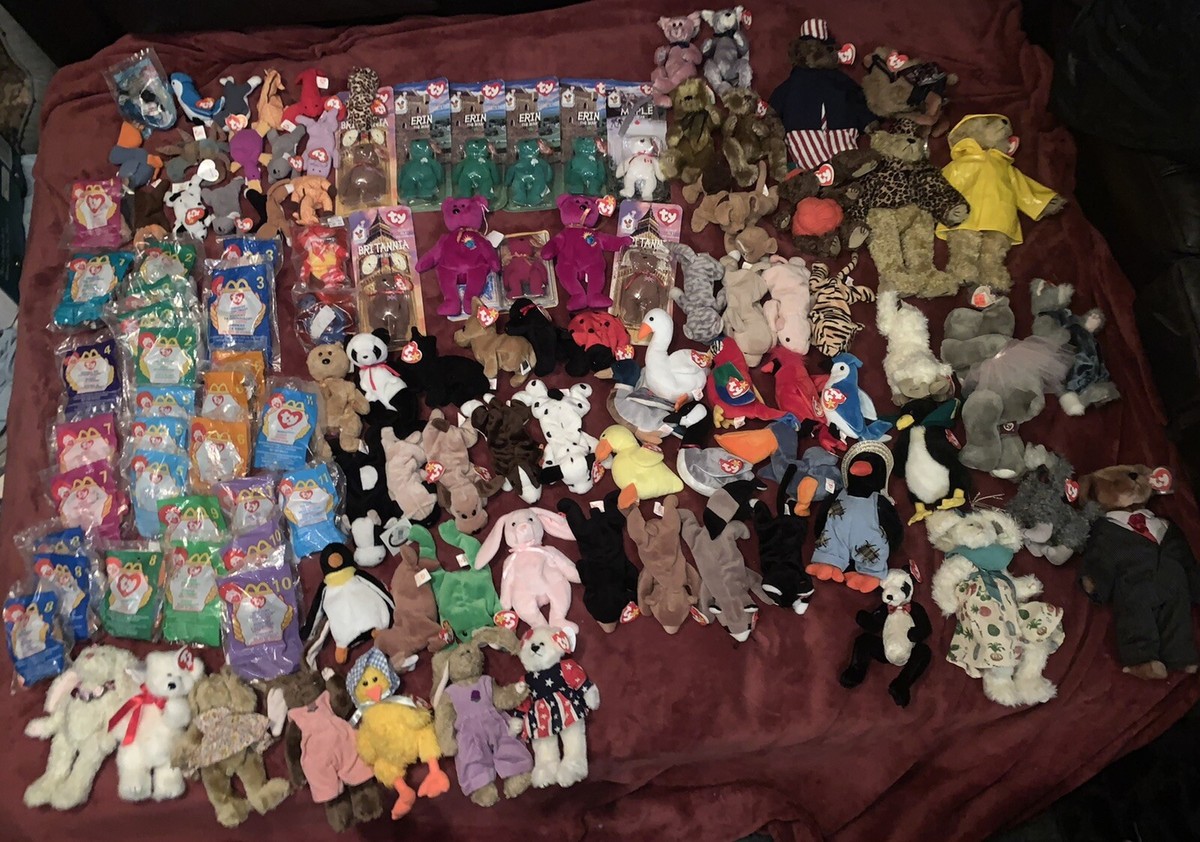 Huge lot of TY beanie babies | eBay