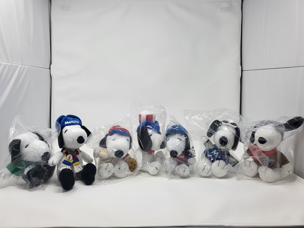 スヌーピーぬいぐるみ　メットライフ 非売品・新品】スヌーピー ぬいぐるみ（メットライフ生命