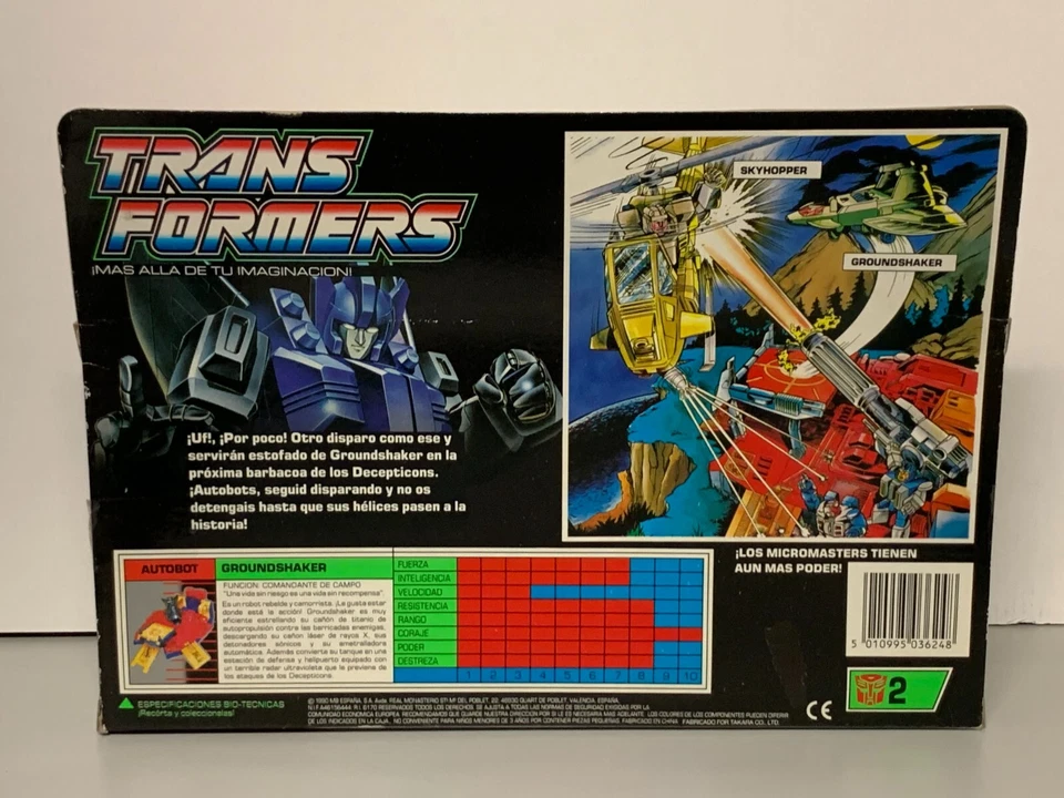 Transformers Micromaster G1 Autobot Base Groundshaker 1990 Takara Hasbro - BNIB - Imagen 2 de 4