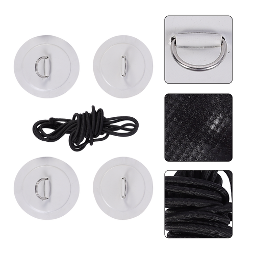 kowaku Lot de 4 anneaux en D sans colle - Accessoires de pont - Pièces