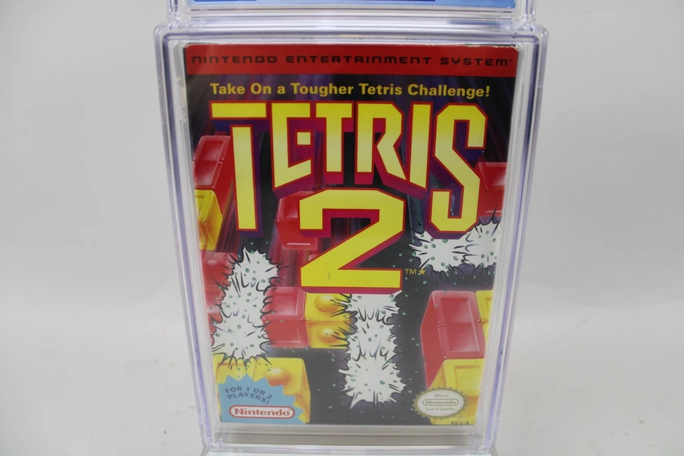 Tetris 2 Nintendo Entertainment System CIB CGC Graded 9.0 - Image 2 of 4