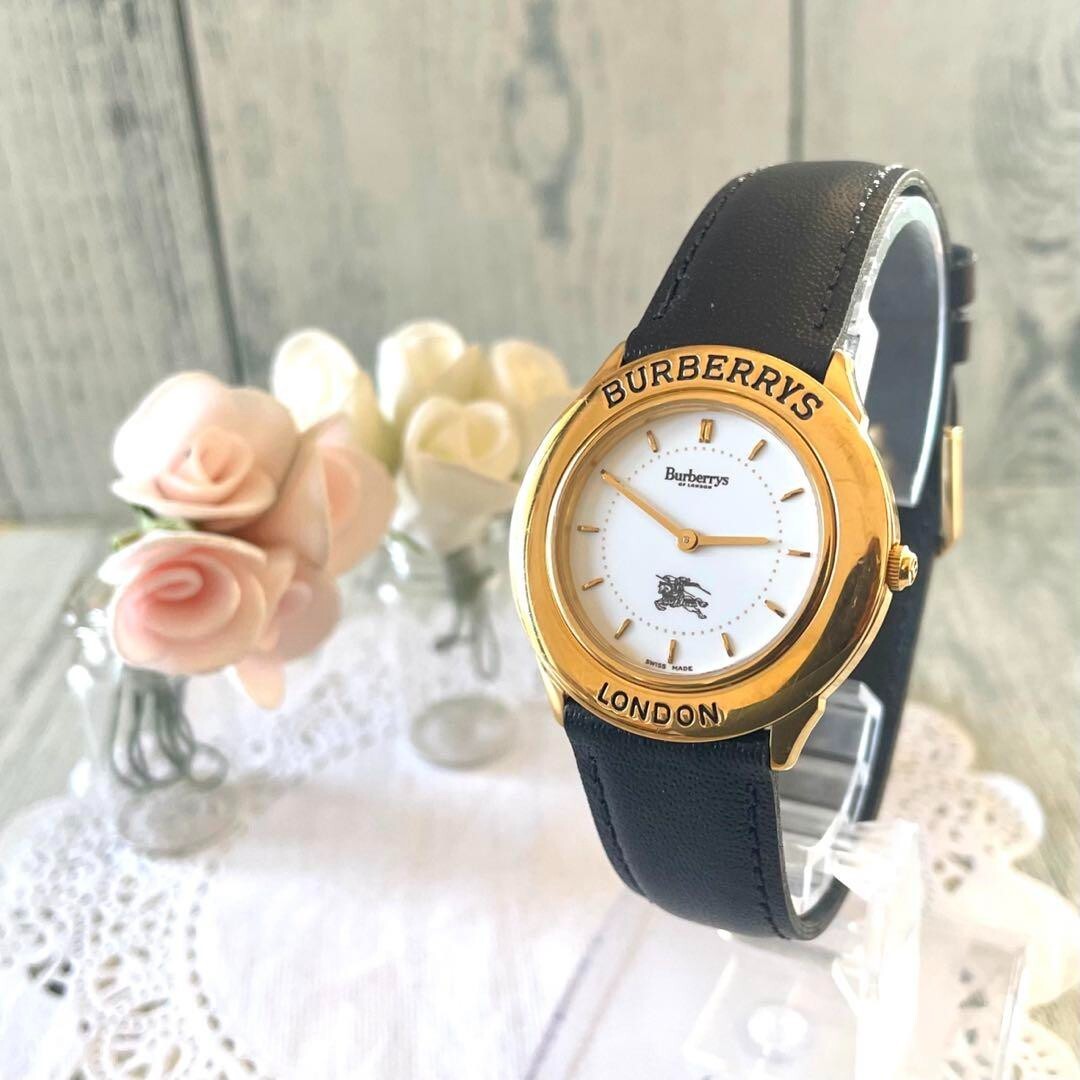 【新品未使用】Burberry Gold Plated アナログクォーツ腕時計 Burberry バーバリー 電池新品 ゴールド 腕時計 クォーツ - メルカリ