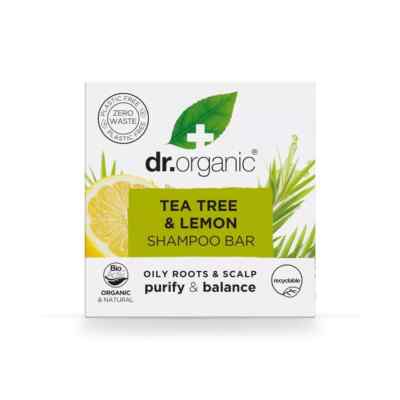 Dr Organic Tea Tree & Lemon Shampoo Bar 75g
