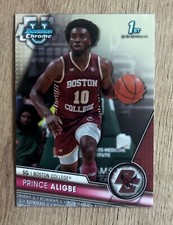 2024 Topps 1st Bowman Chrome U Prince Aligbe #13 Boston College