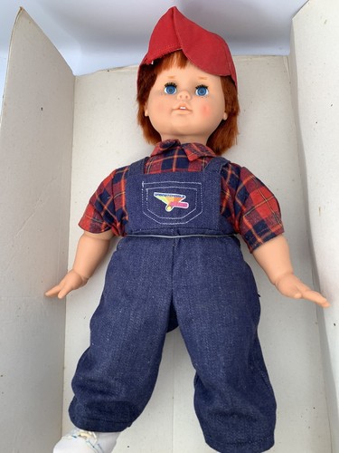 Vintage unsnatchable Kids 1988 Safety Boy Doll Coloring Book Box ** See condition - Bild 3 von 19