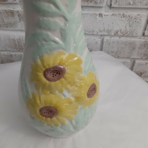 Vintage Holland Form Keramik Vase handbemalt romantisch 1975 Hinweis - Bild 2 von 8