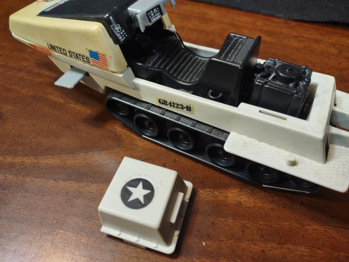 1983 GI Joe ARAH POLAR BATTLE BEAR Snowmobile **READ** Vintage