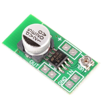 DC 3-12V 750mW Mini LM386 Micro Audio Power Amplifier Amp Board Module NEW
