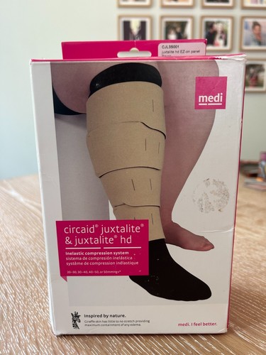 Medi CircAid Juxtalite HD Unterschenkel Wade 20-50 mm Hg kurz 28 cm Neu Open Box