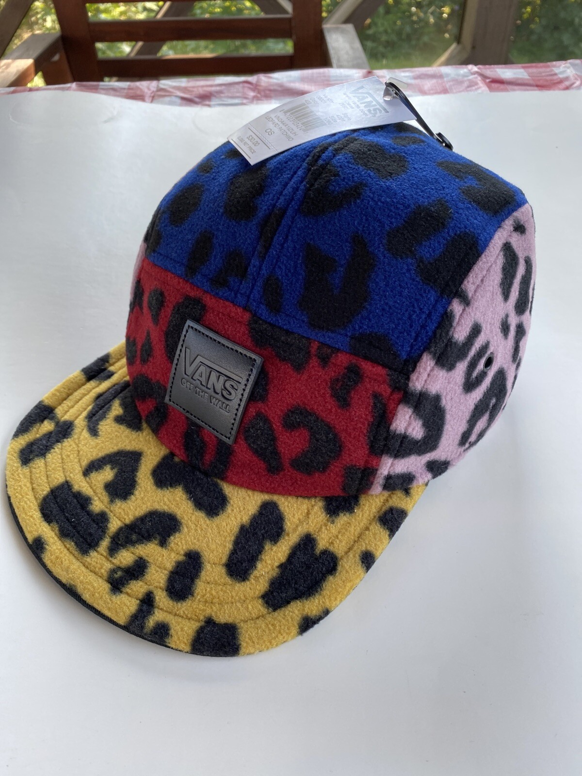 vans leopard hat