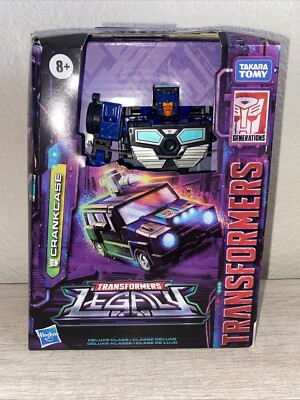 Transformers Legacy CRANKCASE Action Figure Deluxe Class 2022 Hasbro Sealed New