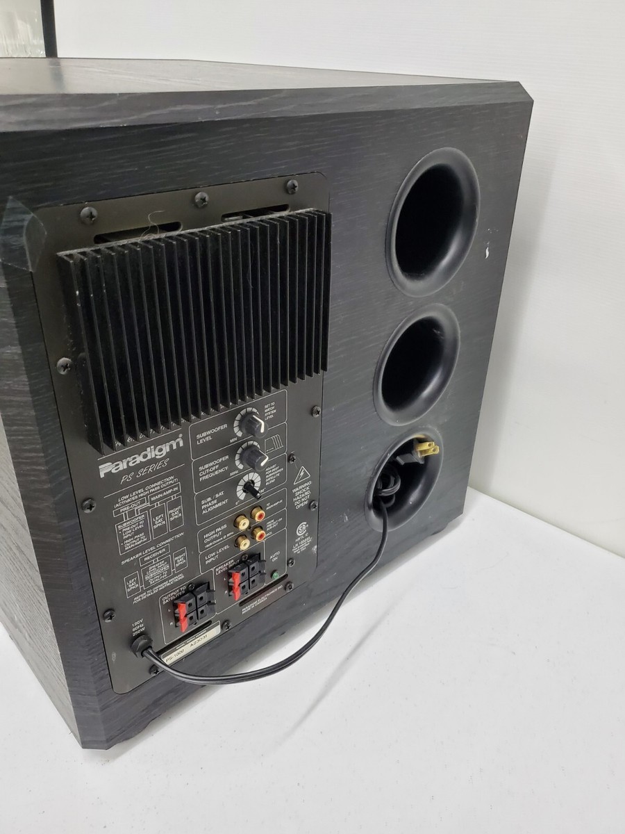 美*英様 Paradigm PS-1000 PS SERIES オーディオ機器 paradigm subwoofer ps SERIES PS-1000 HYBRID OUTPUT/HIGH
