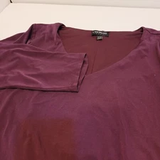 Lane Bryant, Plum Pullover Top, Size 14/16