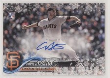 2018 Topps Holiday WalMart Mega Box Auto 197/200 Chris Stratton #A-CT Auto 5lp