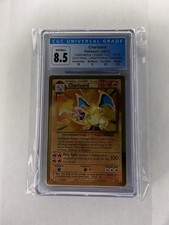 Carta Pokémon Charizard Celebrazioni 2021 Metallo Dorato 4/102 CGC 8.5 10/8/9.5/8.5