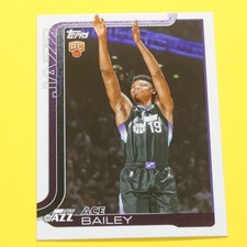 2025-26 Topps #205 Ace Bailey Utah Jazz RC