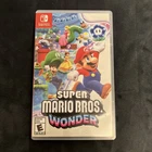 Super Mario Bros Wonder for Nintendo Switch COMPLETE w/case, art & game