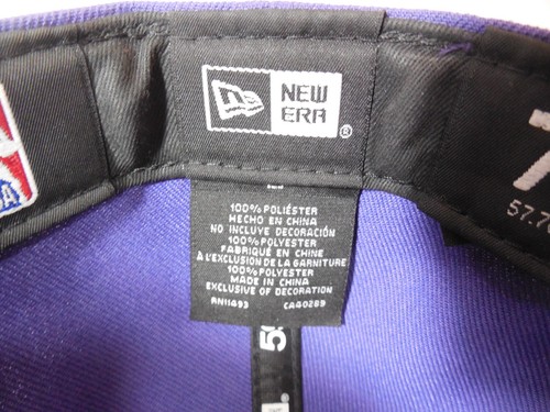 Phoenix Suns Hat New Era 9Fifty 7 1/4 Purple Shooting Sun Logo NBA Basketball - Picture 5 of 11