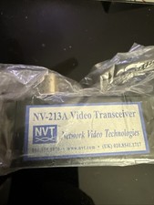 Lot Of 2 NVT NV-213A VIDEO TRANSCEIVERS