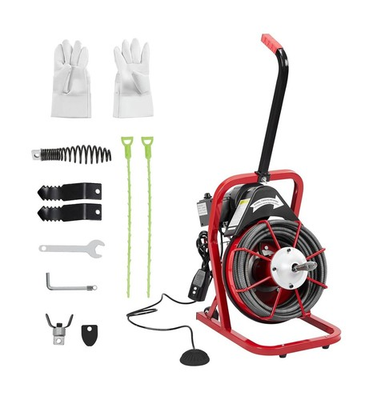 #ad Electric 75FT Drain Cleaning Machine 3 8 Inch 370W Sewer Snake Auger Cleane... $225.76