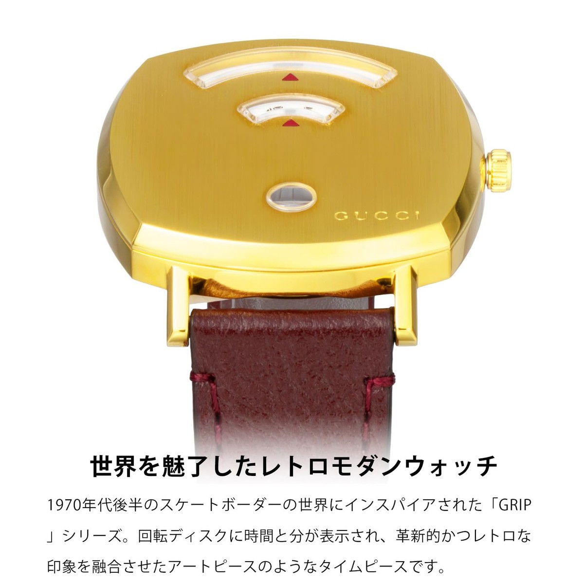 BRAND NEW - Gucci Grip Gold Women\'s Watch. Watch is brand new, never worn! SOLD 2022 Gucci Grip NOS with box and papers - Birth Year  main image 4