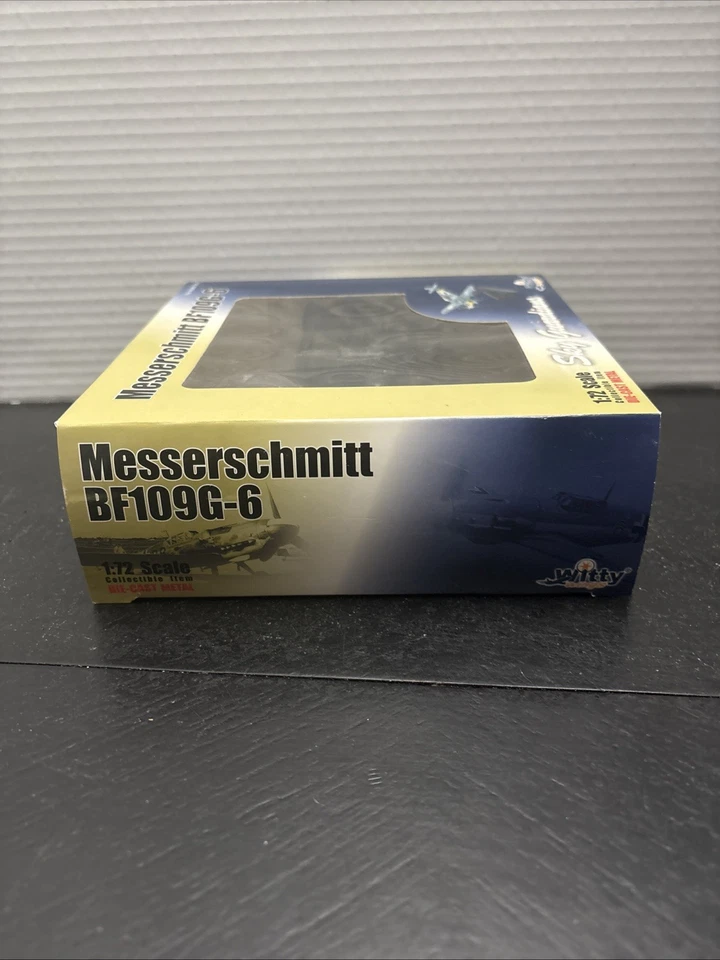 Witty Wings Messerschmitt BF109G-6 WTW-72-003-005 Diecast Plane Model 1/72 Scale - Image 2 of 4