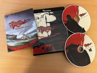 PC CD The Banner Saga  + Booklet IndieBox in englisch + Soundtrack