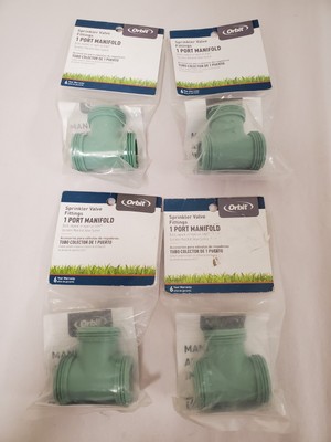 *LOT OF 4* Orbit 1-Port Manifold (Model: 57181) *NEW/SEALED*