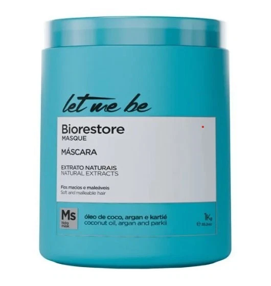 Kit Mascarilla Suavizante Proteína y BioRestore Brasil Cabello Rubio Experto 1KG 33,8 fl 0z Foto 2 de 4