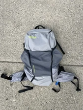 CamelBak Rim Runner X22 Hiking Hydration Backpack 70 oz Grey Flannel/Lime Punch