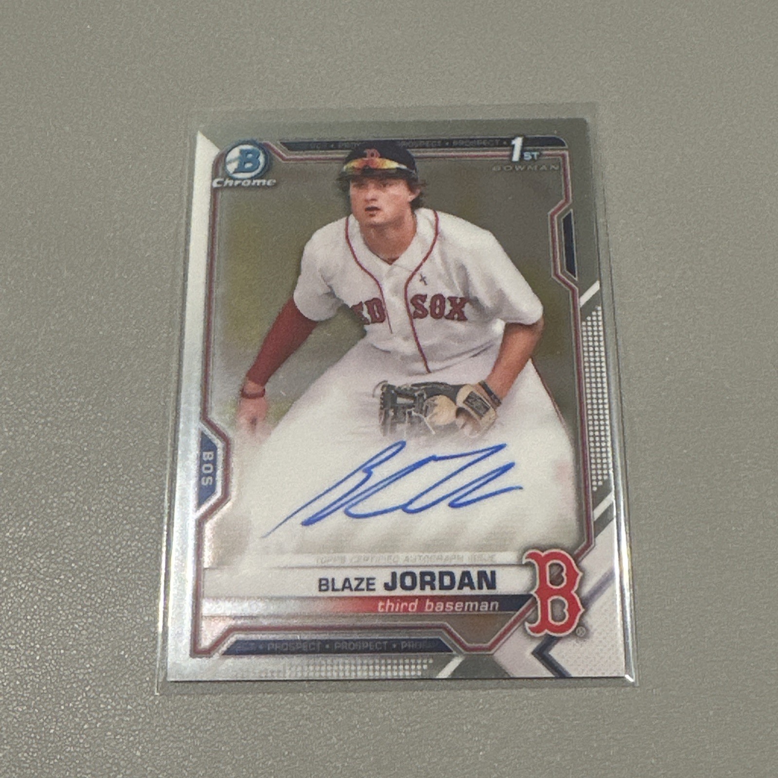 2021 Bowman Chrome Prospects Autographs Blaze Jordan Auto #CPA-BJ 🔥⚾️