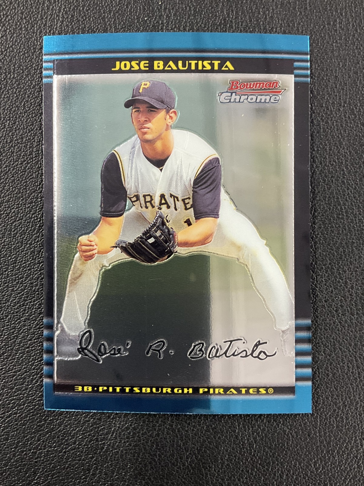 2002 Bowman Chrome #348 Jose Bautista Pittsburgh Pirates