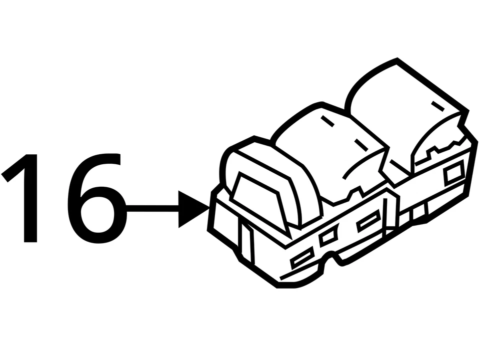 Interruptor principal de ventana eléctrica para conductor Ford Edge 2011-2014 ZSSWL Foto 4 de 4