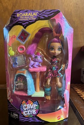 Cave Club Fashion Doll Roaralai wild about cats Dinosaur Prehistoric Toys NIB