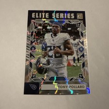 2025 Panini Donruss Elite Series Tony Pollard #TES-TPO – Tennessee Titans