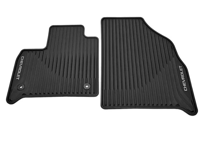 2018-2023 Chevrolet Traverse FRONT Premium All Weather Floor Mats 84162515 Black - Image 2 of 3