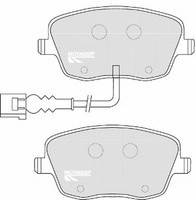 Motaquip Bremsbelagsatz Scheibenbremse LVXL1099 FüR VW Polo 4 9A4 9A2 9N2 9A6 1