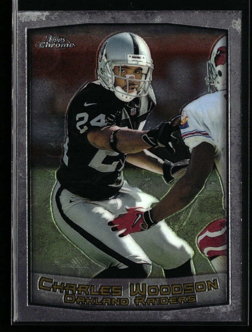 Charles Woodson 1999 Topps Chrome #36 Oakland Raiders
