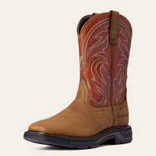 10038323 ARIAT Mens WorkHog XT Cottonwood Work Boot - Dark Earth - 10.5 B NEW 
